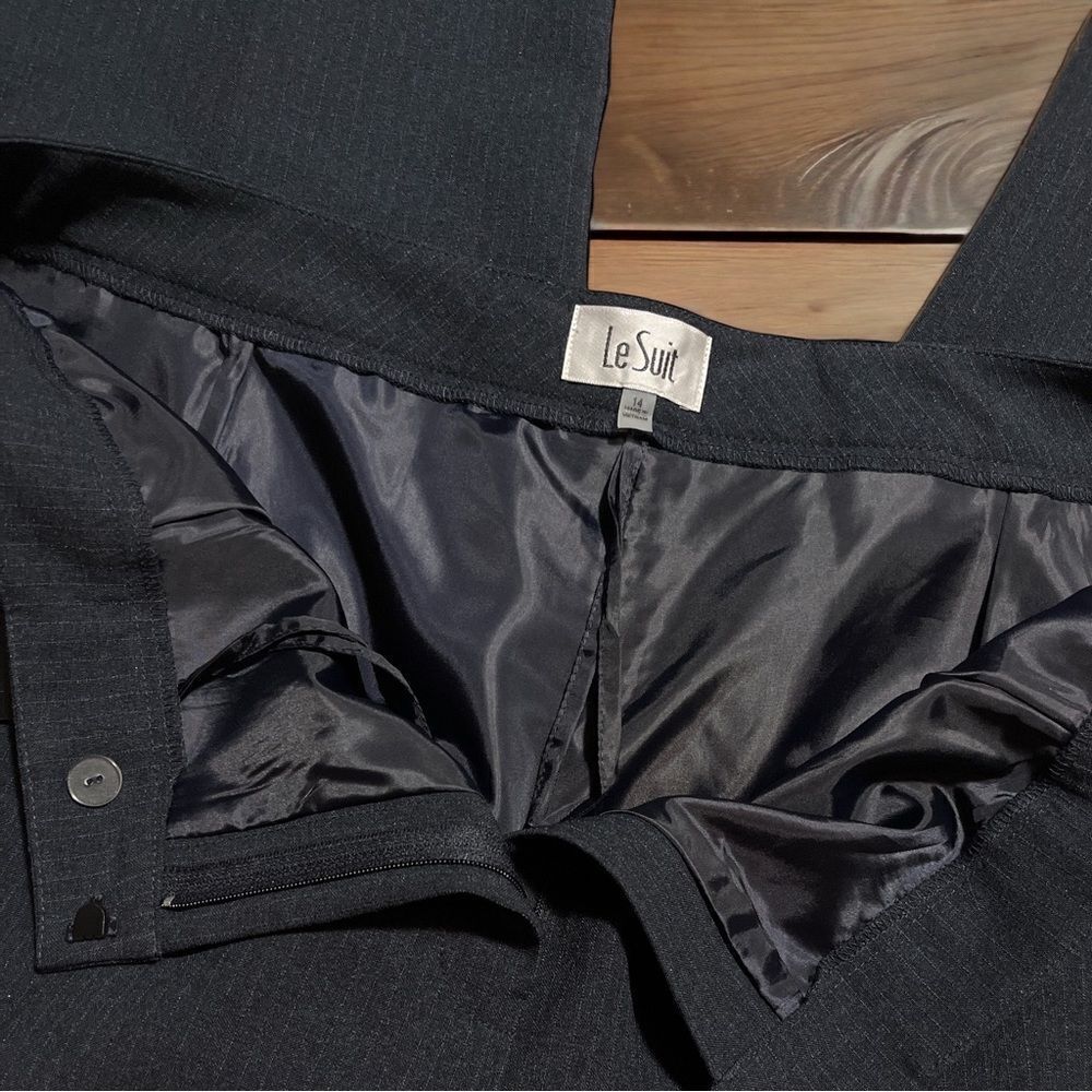 Le Suit Pinstriped Dress Pants - Picture 4 of 5